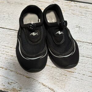 Athletic Works Kids Black Slip-On Water Shoes